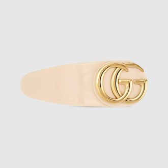 Gucci Hair Clip With Double G, Resin, Resin