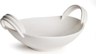 Napa Home & Garden Modena Decorative Low Bowl in White at Nordstrom
