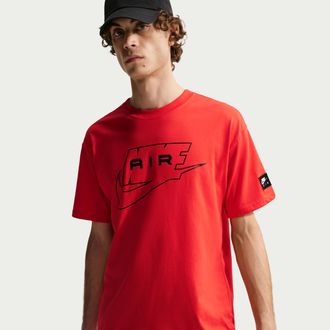 Nike Mens Nike Sportswear T-Shirt in Red | IH1359-696