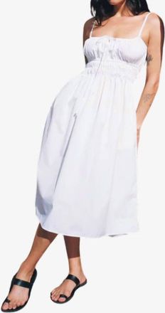 Ciao Lucia Gabriela Midi Dress In White