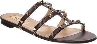 Valentino Rockstud Leather Sandal