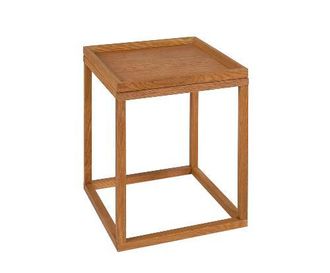 Wadiga Andrea House Mu20135 Mesa Madera Roble 40x40x50cm - Ref: Mu20135