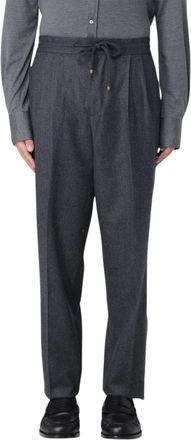 Brunello Cucinelli Hombre, Pantalones, Gris, Talla: L