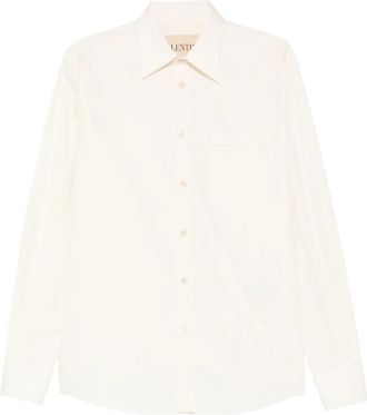 Valentino Garavani T-shirt con taschino - Toni neutri