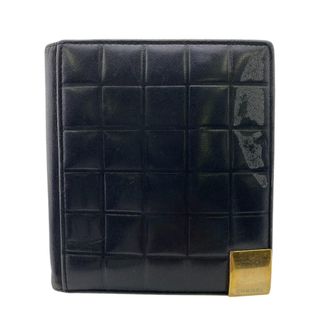Chanel Black Leather Wallet (Bi-Fold) (Pre-Owned)