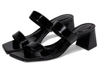 Schutz Chantal Mid Womens Sandals Black : 9.5 M, Leather