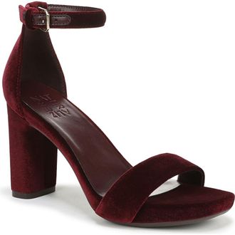 Naturalizer Joy Ankle Strap Sandal in Cabernet Sav at Nordstrom, Size 11