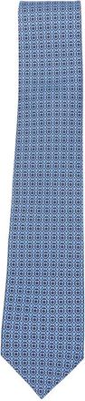 Ferragamo Corona Gancini Heart-print Tie