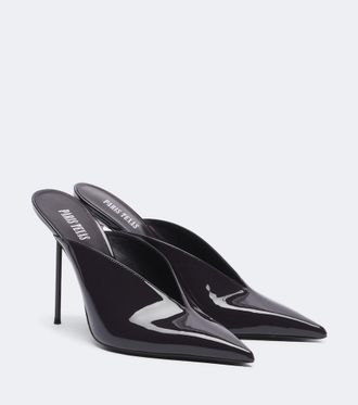 PARIS TEXAS Lidia patent leather mules