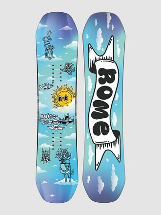 Rome Minishred 2027 Kids Snowboard patroon