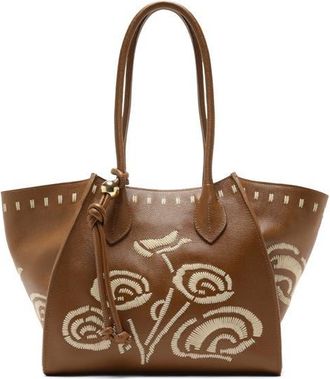 Arezzo Large Alba Leather Tote in Soul Natural at Nordstrom