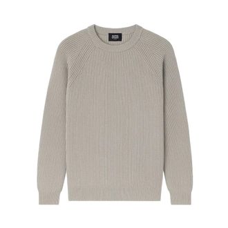 Alpha Studio Gray Cashmere Jumper