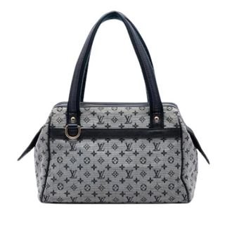 Louis Vuitton Pre-owned Josephine PM - Dames - Pre-owned - Grijs - Maat: ONE Size Leer