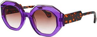 Face &agrave; Face Frost 1 1654 Womens Sunglasses Pink Size 48