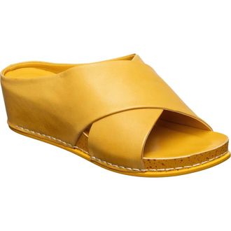 Antelope Santina Wedge Sandal in Daffodil at Nordstrom Rack, Size 6