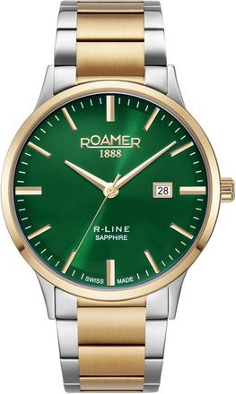 Roamer R-Line Classic - Heren - Horloges - Groen - ONE Size - Accessoires