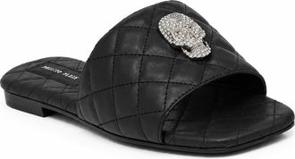 Philipp Plein Platte Sandalen Skull