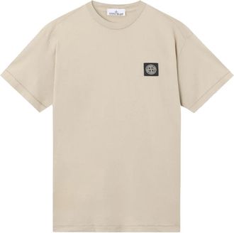 Stone Island S0013 PATCH LOGO T SHIRT Size: XXL, colour: BEIGE