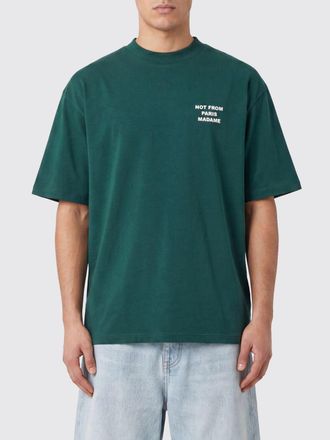 Dr&ocirc;le de Monsieur Dr&ocirc;le de Monsieur T-shirt girocollo in cotone con stampa logo e slogan
