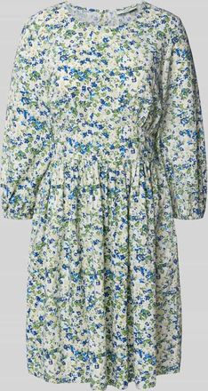 Marc O'Polo Denim Marc OPolo Denim Regular Fit Minikleid aus Viskose-Baumwoll-Mix in Royal, Größe XL