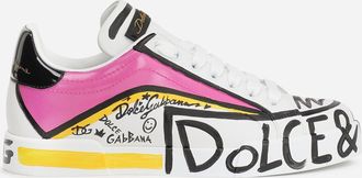 Dolce & Gabbana Limited Edition Portofino Sneakers - Woman Sneakers White 39