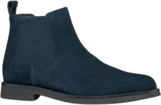 Geox Stivaletto Chelsea Spherica EC1 B - - Shoes - Uomo - Blu - 44 EU