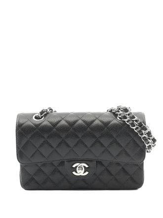 Chanel 2021 Matelasse flap chain shoulder bag - women - Caviar Leather - One Size - Black
