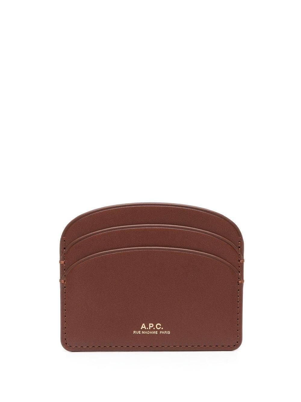★A.P.C.★ Afesse Women's Stephen Brown Card Wallet PXAWV F6 A.P.C.: Brown Wallets now up to −60% | Stylight