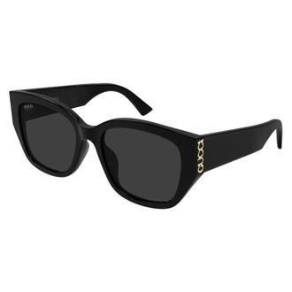 Gucci Gg2043Sa Zonnebril - unisex - Accessoires - Zwart - Maat: 55 MM