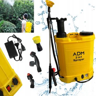 OEM Pulverizador Port&aacute;til Y A Bater&iacute;a 2 En 1 Adm Con Bomba De Mochila, 16 L