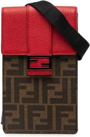 Fendi Pre-owned Vintage Crossbody Bag - Dames - Vintage Schoudertas - Veelkleurig - ONE Size - Leer - Vintage