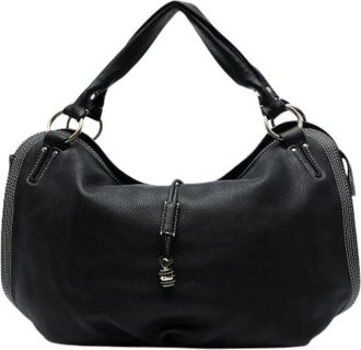 Celine Pre-owned Shoulder Bags, female, Black, Size: ONE SIZE Pre-owned Vintage Shoulder Bag