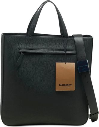 Burberry Borsa tote Olympia in pelle - Nero