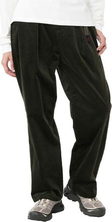 Gramicci Corduroy Pleated Pants in Dark Green at Nordstrom Rack, Size Small