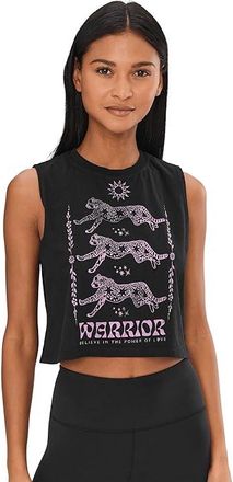 Spiritual Gangster Warrior Love Spirit Crop Tank Top Womens Clothing Black : MD, Cotton
