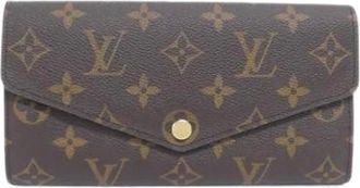 Louis Vuitton Pre-owned Wallets, female, Brown, Size: ONE SIZE Pre-owned Long Wallet (bi-fold)