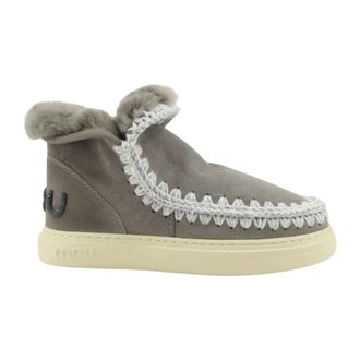 Mou Eskimo Sneaker Bold Glitter Logo - - Shoes - Donna - Grigio - 40 EU
