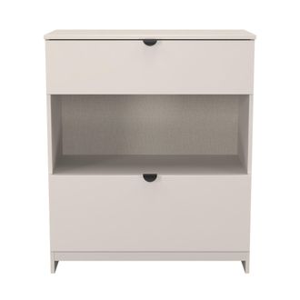 Lewis's Bora 2 Drawer Deep Chest with shelf in Kashmir - Ready Assembled - Lewiss Home | TJ Hughes