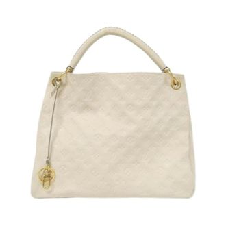 Louis Vuitton Pre-owned Shoulder Bags, female, Beige, Size: ONE SIZE Pre-owned Artsy MM Shoulder Bag