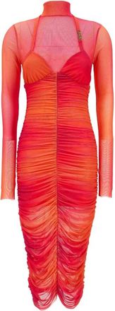 Versace Jeans Couture Jurken - Dames - Casual kleedjes - Veelkleurig - 2XS - Kleedjes