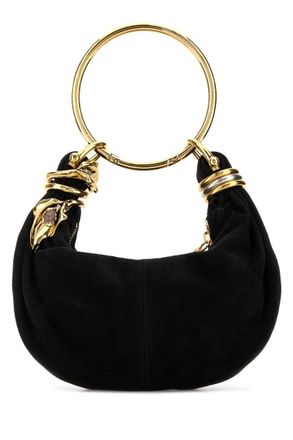 Chlo&eacute; Black Bracelet Mini Shoulder Bag
