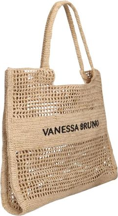 Vanessa Bruno Panier GM - Dames - Shoppers - Beige - ONE Size - Katoen - Tassen