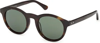 Web Eyewear WE0398 52N Mens Sunglasses Tortoiseshell Size 50