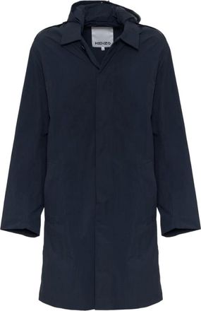 Kenzo Hombre, Abrigos, Azul, Talla: L