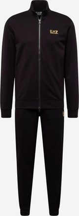 Emporio Armani Mens Emporio Armani Zip Tracksuit Black - Size X-Large