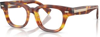 Brunello Cucinelli 48mm Rectangle optical glasses in Tortoise at Nordstrom