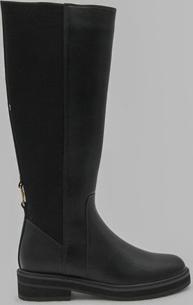 Twin-Set Black Leather Boots