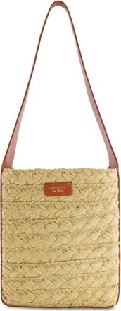 Giambattista Valli Borsa da spiaggia in rafia - Toni neutri