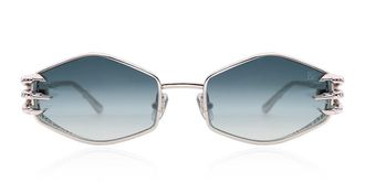 Anna-Karin Karlsson CLAW PLUME White Gold Womens Sunglasses Silver Size 58