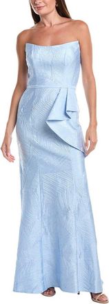 Rene Ruiz Jacquard Column Dress